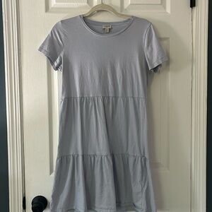 J Crew light blue T-Shirt dress